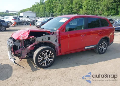 2018 Mitsubishi Outlander Se из США, поврежденный, VIN JA4AZ3A30JZ024441